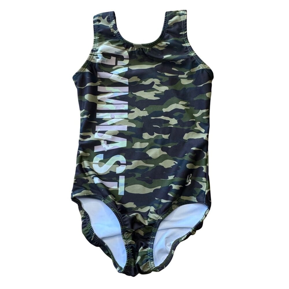K-BEE Camo Leotard Womens AXS Camouflage Gymnastics Leo Gymnast Girls Adult XS